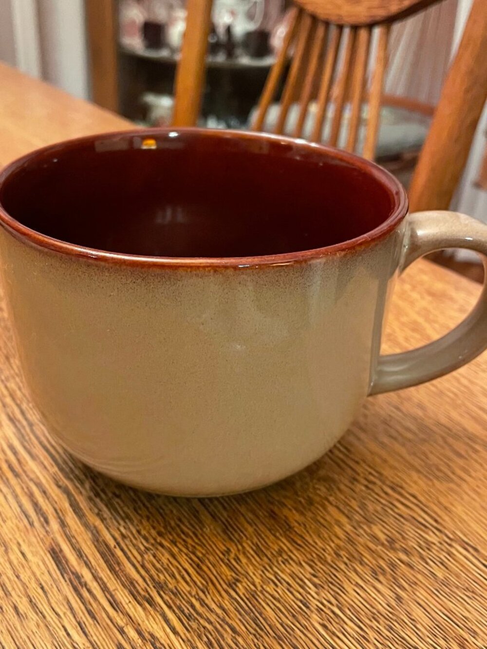 Sango Nova Brown #4933 Jumbo Coffee Soup Cup Mug 26 Ounces*